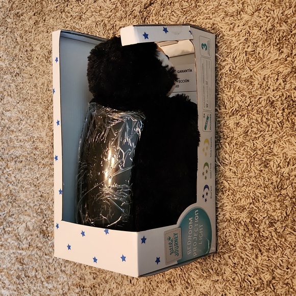 LITTLE JOURNEY Penguin Night Light Stars Moon Projection - Picture 3 of 12